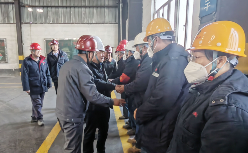 過年好！省國資委領(lǐng)導(dǎo)把新春祝福送到一線崗位