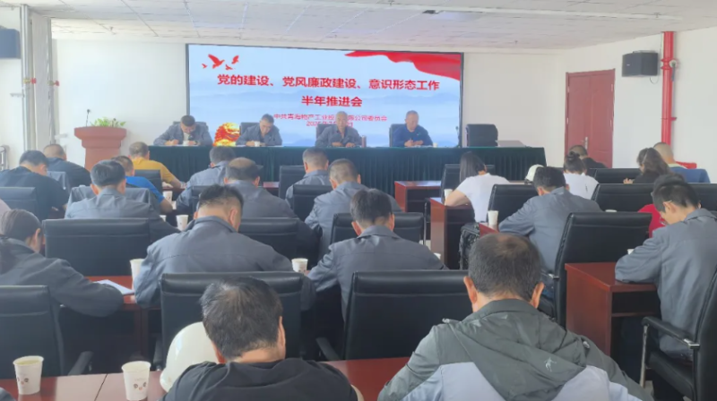 工投公司黨委召開黨的建設、黨風廉政建設、意識形態(tài)工作半年推進會