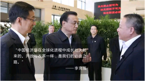 李克強提的更高水平對外開放，2015做了這些