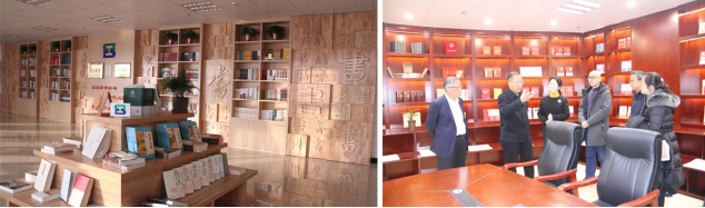 省委常委、省總工會(huì)主席馬吉孝同志來(lái)我司為全國(guó)職工書(shū)屋示范點(diǎn)揭牌