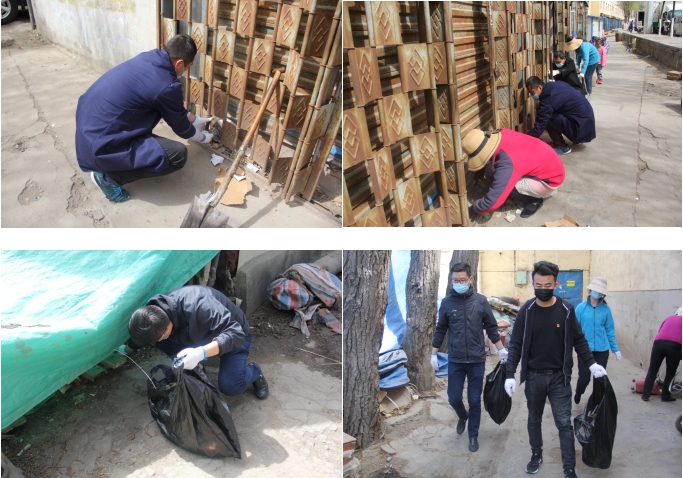 中共青海省第三建筑工程有限公司支部委員會開展&ldquo;黨旗領(lǐng)航，愛衛(wèi)同行&rdquo;主題黨日活動